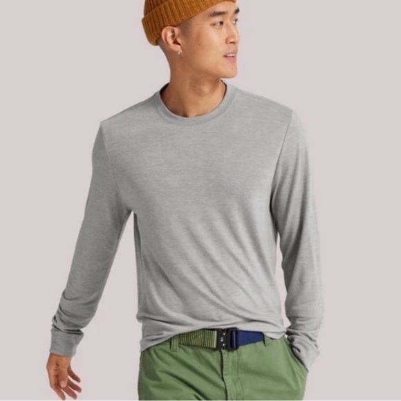 allbirds Other - Allbirds Long Sleeve Sea Tee Medium Gray Size XL